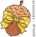Hand Drawn Acorn Illustration 140250574