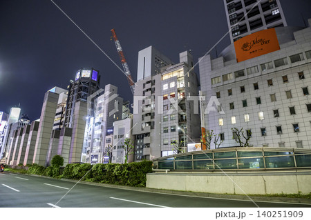 大阪夜景 心斎橋 長堀通 南船場 大阪府大阪市 大阪夜景 心斎橋 長堀通 南船場 大阪府大阪市 140251909