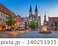 Altstadtmarkt square at dusk in Braunschweig, Germany 140251935