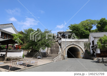 【岡山県】倉敷美観地区「鶴形山隧道」 140252709
