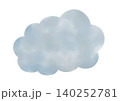 水彩風の雲 140252781