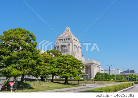 東京の国会議事堂 日本の政治を象徴する歴史的建築 東京の国会議事堂 日本の政治を象徴する歴史的建築 140253392