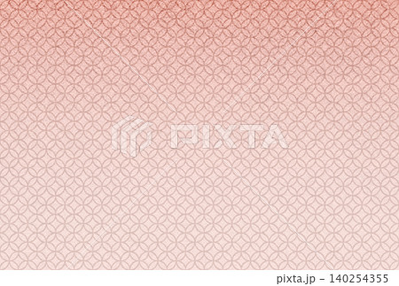 キラキラ輝く繊細な淡い赤色の模様に薄赤色の七宝柄を重ねた背景画像1 キラキラ輝く繊細な淡い赤色の模様に薄赤色の七宝柄を重ねた背景画像1 140254355
