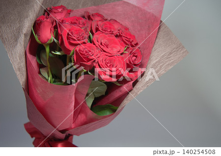 赤いバラの花束 赤いバラの花束 140254508