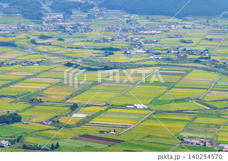 展望台から眺める南阿蘇の美しい風景 展望台から眺める南阿蘇の美しい風景 140254570