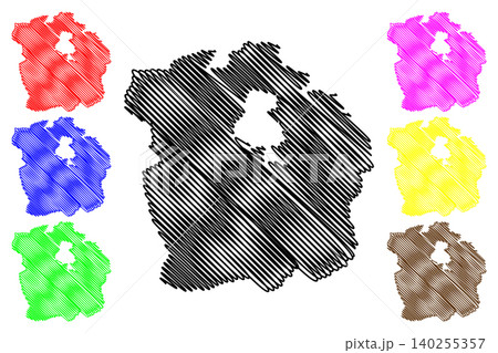 Innsbruck-Land district (Republic of Austria or osterreich, Tyrol or Tirol state) map vector illustration, scribble sketch Bezirk Innsbruck Land map Innsbruck-Land district (Republic of Austria or osterreich, Tyrol or Tirol state) map vector illustration, scribble sketch Bezirk Innsbruck Land map 140255357