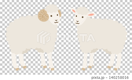 羊のイラスト 140258016