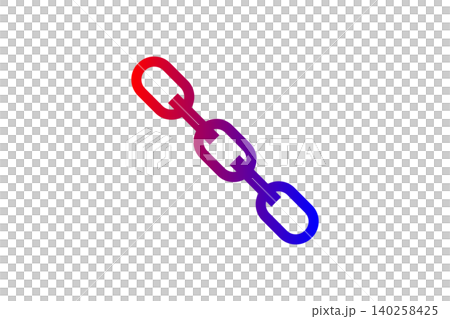 Gradient Link Chain Icon Modern Chain Link Symbol Representing Connection, Network, And Security Gradient Link Chain Icon Modern Chain Link Symbol Representing Connection, Network, And Security 140258425