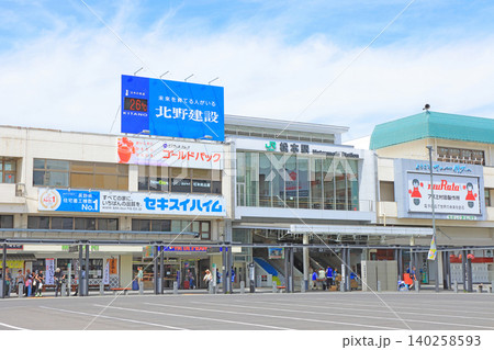 長野県松本市、松本駅の風景 長野県松本市、松本駅の風景 140258593
