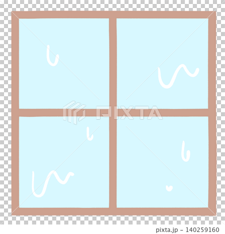 Square lattice window frame, condensation Square lattice window frame, condensation 140259160