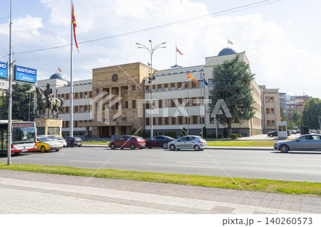 Assembly of the Republic of North Macedonia in Skopje Assembly of the Republic of North Macedonia in Skopje 140260573