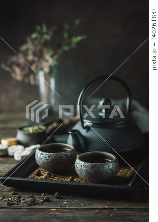 Healthy green tea Healthy green tea 140261831