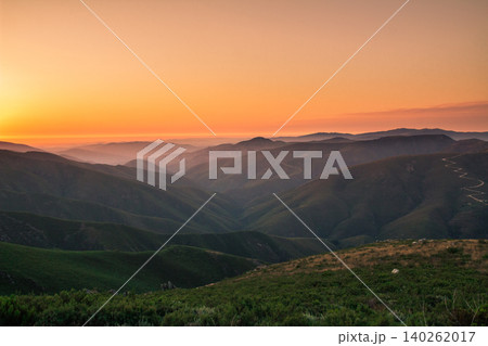 Sunset Over Serra da Arada 140262017