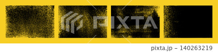 Set of grunge rolled ink stamp textures handmade with brayer. Horizontal backgrounds, rough vintage letterpress noisy overlays, linocut relief printing distressed shapes vector illustration isolated Set of grunge rolled ink stamp textures handmade with brayer. Horizontal backgrounds, rough vintage letterpress noisy overlays, linocut relief printing distressed shapes vector illustration isolated 140263219