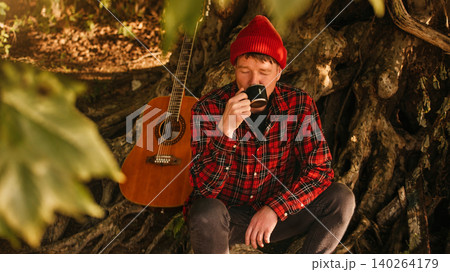 Mindful Morning with Guitar in Nature Mindful Morning with Guitar in Nature 140264179