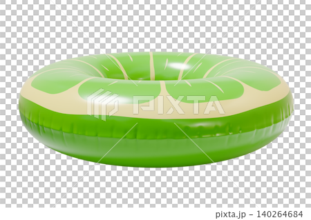 Sweetie Inflatable Swim Ring. Summer Pool Float Isolated on White Background. 3d rendering Sweetie Inflatable Swim Ring. Summer Pool Float Isolated on White Background. 3d rendering 140264684
