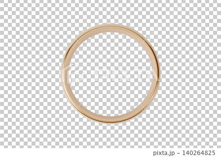 Classic gold wedding band isolated on white Classic gold wedding band isolated on white 140264825