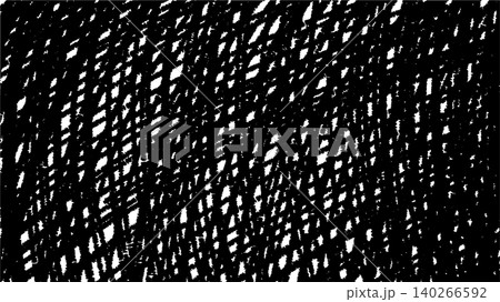 Grunge black and white background. Fully digital hand drawn with a brushstrokes hatching with Grunge black and white background. Fully digital hand drawn with a brushstrokes hatching with 140266592