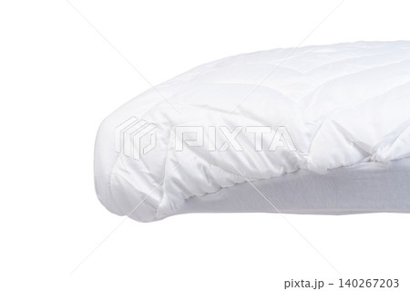 Close up of a new blanket isolated on white background Close up of a new blanket isolated on white background 140267203