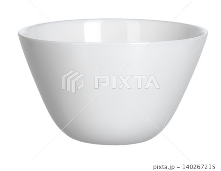 Ceramic white bowl isolated on white background Ceramic white bowl isolated on white background 140267215
