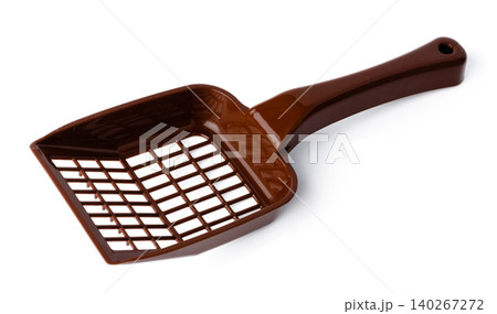 Plastic new sieve isolated on white background Plastic new sieve isolated on white background 140267272