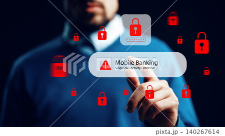 Scam call SMS message alerts for mobile banking security issues Scam call SMS message alerts for mobile banking security issues 140267614