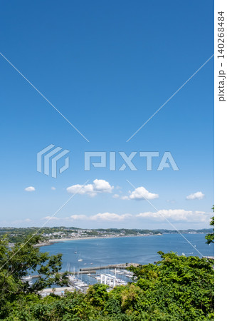 江の島 海の見える展望台からの風景 江の島 海の見える展望台からの風景 140268484