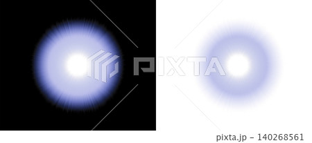 Soft pale purple glowing sphere with delicate light rays radiating on black and transparent background, concept of calm celestial mystery Soft pale purple glowing sphere with delicate light rays radiating on black and transparent background, concept of calm celestial mystery 140268561