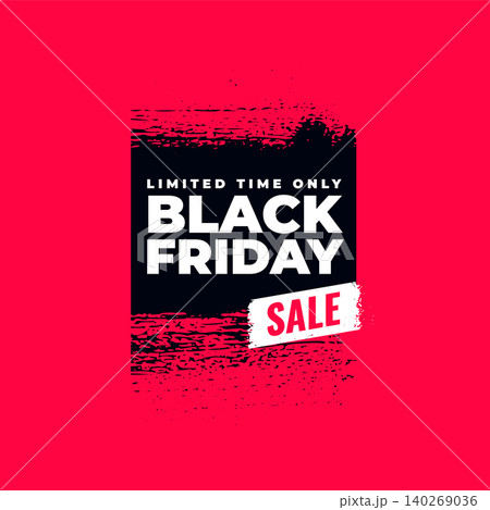 abstract black friday discount coupon template with grungy effect abstract black friday discount coupon template with grungy effect 140269036