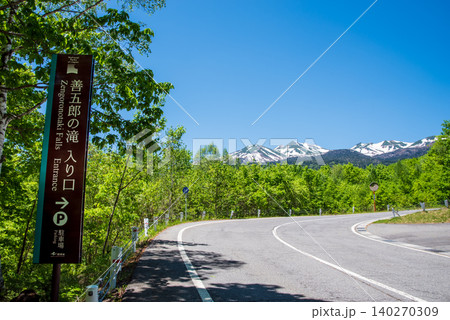 爽やかな山岳道路「乗鞍エコーライン」新緑シーズン 《長野県 松本市》 爽やかな山岳道路「乗鞍エコーライン」新緑シーズン 《長野県 松本市》 140270309
