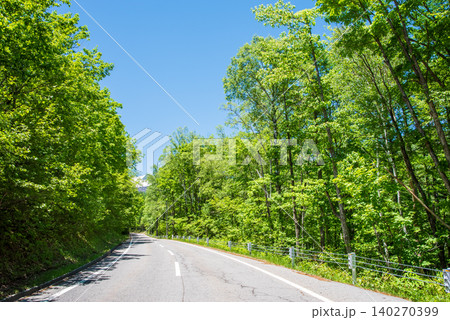 爽やかな山岳道路「乗鞍エコーライン」新緑シーズン 《長野県 松本市》 爽やかな山岳道路「乗鞍エコーライン」新緑シーズン 《長野県 松本市》 140270399