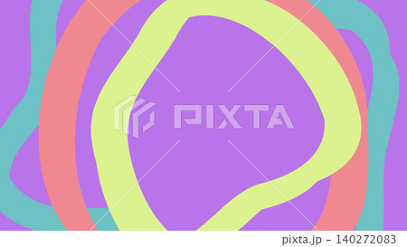 Playful Color Waves Background Playful Color Waves Background 140272083