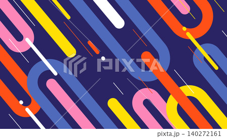 Dynamic Modern Abstract Lines Background 140272161