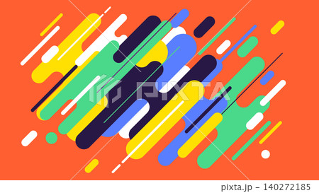 Cool Digital Flow Background 140272185