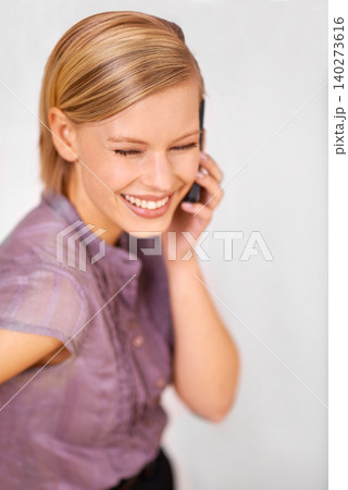 Woman, cellphone call and smile in office with communication for contact, thinking or deal at startup agency. Person, employee and mobile phone for conversation, negotiation or listening in workplace Woman, cellphone call and smile in office with communication for contact, thinking or deal at startup agency. Person, employee and mobile phone for conversation, negotiation or listening in workplace 140273616