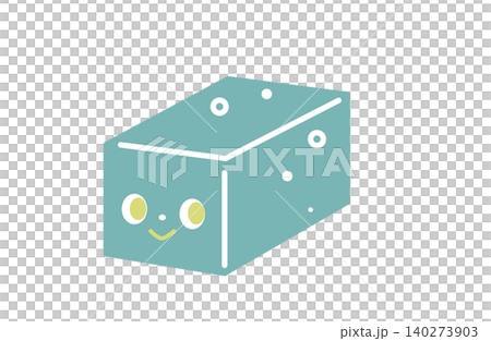 Character illustrations for Soda Kan (soda agar jelly dessert) Character illustrations for Soda Kan (soda agar jelly dessert) 140273903