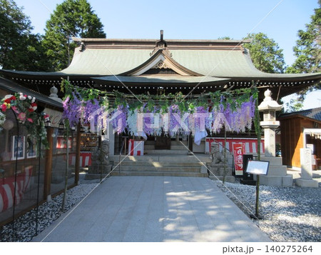 西宮八幡宮の拝殿!山口県宇部市 西宮八幡宮の拝殿!山口県宇部市 140275264