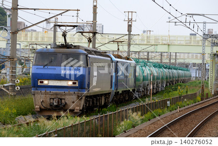 高島貨物線を走る貨物列車 高島貨物線を走る貨物列車 140276052