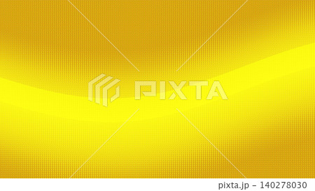 抽象的な黄色のハーフトーン波背景 抽象的な黄色のハーフトーン波背景 140278030