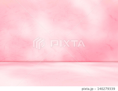 Background pink wall studio shadow kitchen podium table product backdrop room pattern gradient light autumn mockup cosmetic abstract cream color pastel texture scene summer loft scene template 140279339