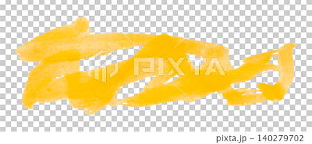 yellow brush isolated on transparent background yellow watercolor yellow brush isolated on transparent background yellow watercolor 140279702