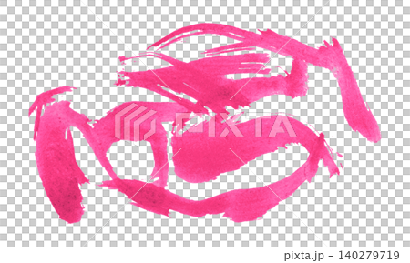 purple brush isolated on transparent background purple watercolor purple brush isolated on transparent background purple watercolor 140279719
