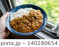 休日感のあるスパイスカレー（キーマ） 140280654
