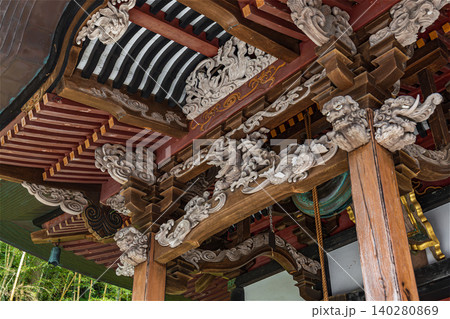山形 善寳寺 龍王殿の彫刻 山形 善寳寺 龍王殿の彫刻 140280869