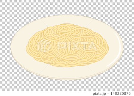 茹でた素パスタのアイコン 茹でた素パスタのアイコン 140280876
