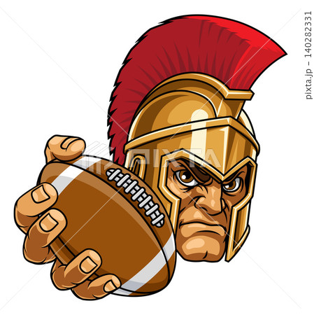 Spartan Trojan Roman Football Warrior Gladiator Spartan Trojan Roman Football Warrior Gladiator 140282331