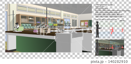 A school science lab background that can be used for animations. Includes perspective guide data for convenient character compositing. A school science lab background that can be used for animations. Includes perspective guide data for convenient character compositing. 140282910