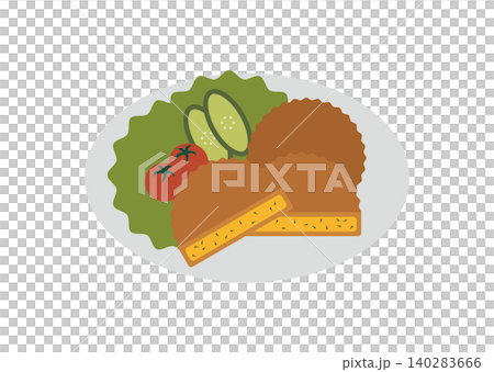 Illustration of pumpkin croquettes Illustration of pumpkin croquettes 140283666