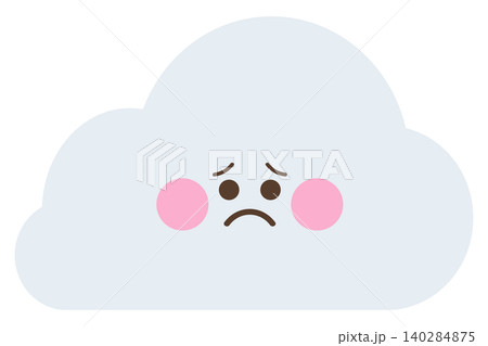 かわいい雲(悲しい) かわいい雲(悲しい) 140284875
