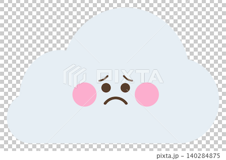 Cute clouds (sad) Cute clouds (sad) 140284875